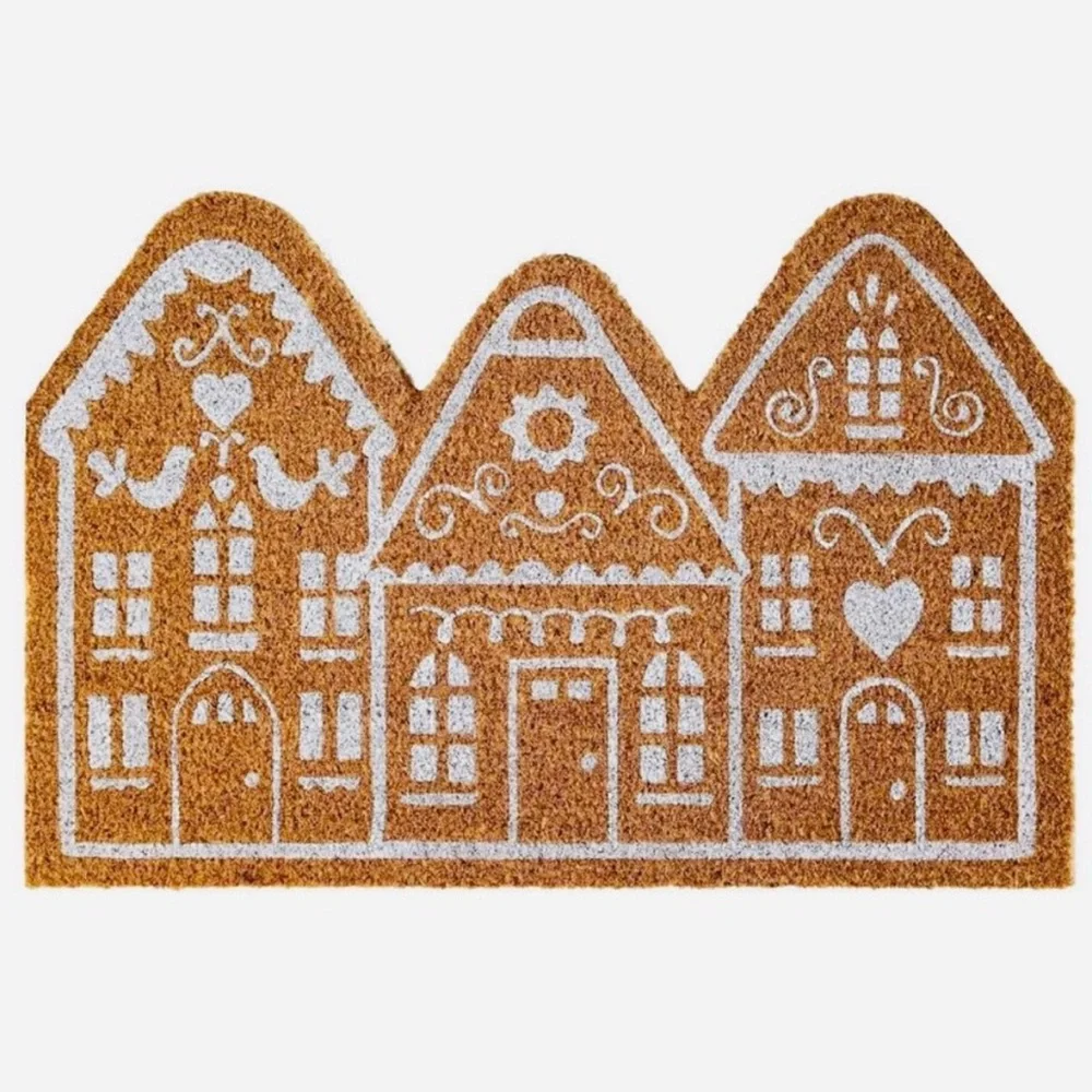 Target Bullseye Playground Gingerbread Houses Christmas Doormat
